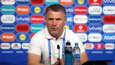 Євро-2024: Сергій Ребров, головний тренер збірної перед грою Словаччина — Україна.