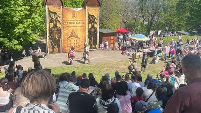 Галицький замок, лицарський фестиваль, свято