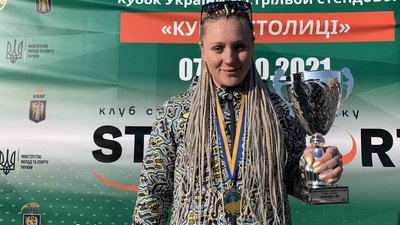 Перше місце серед жінок завоювала Вікторія Науменко Перше місце серед жінок завоювала Вікторія Науменко