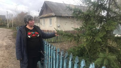 Ялинка, яку посадив полонений Борис Юзюк Ялинка, яку посадив полонений Борис Юзюк