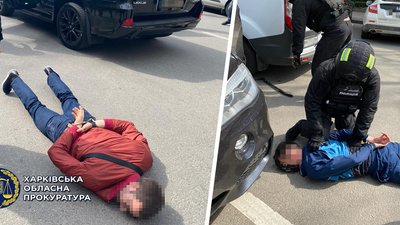 Затримання в центрі Харкова: п'ятьох людей підозрюють у вимаганні 700 тисяч доларів Затримання в центрі Харкова: п'ятьох людей підозрюють у вимаганні 700 тисяч доларів