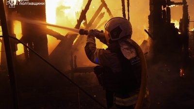 Атака на Полтавську ТГ 20 червня: на підприємствах виникли пожежі на кількох локаціях