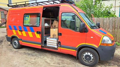 Евакуаційне авто від бельгійців Новгород-Сіверській громаді Евакуаційне авто від бельгійців Новгород-Сіверській громаді