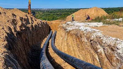 Роботи з прокладання нового колектора
