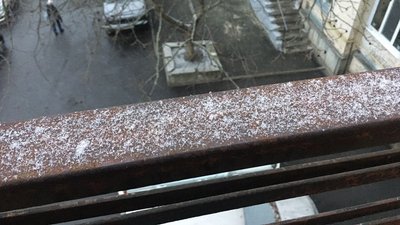 У Києві випав перший сніг