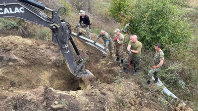 Російські окупанти залишили близько 650 кг вибухівки у Великих Проходах на Харківщині