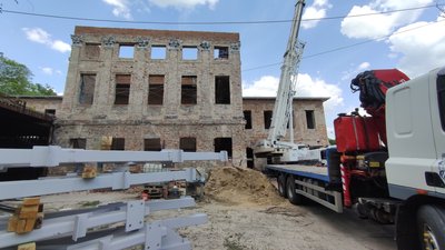 Консервація будинку дворянського зібрання у Полтаві: триває завершальний етап Консервація будинку дворянського зібрання у Полтаві: триває завершальний етап