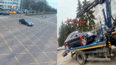 Дрифтував на перехресті у Львові