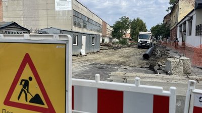 Ремонт на вул. Залізничній