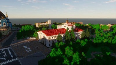 Маріуполь в Minecraft