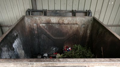 Підпал сміттєвого баку