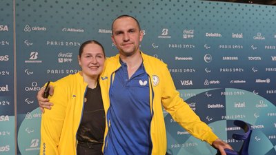 Україна здобула історичну медаль Паралімпіади у міксті настільного тенісу: "бронза" Дідух та Шинкарьової