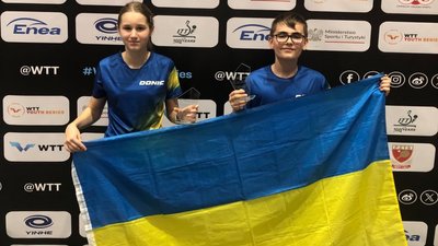Марк Вороной, Катерина Прищепа, настільний теніс