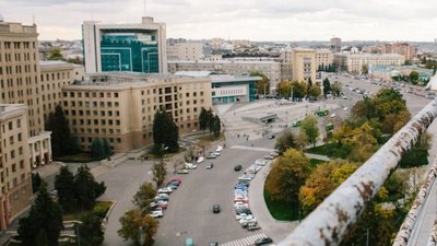 На даху Держпрому у Харкові хочуть обладнати оглядовий майданчик за п'ять мільйонів На даху Держпрому у Харкові хочуть обладнати оглядовий майданчик за п'ять мільйонів