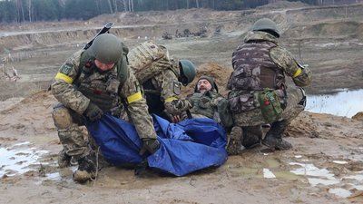 Волинські тероборонівці вчилися знищувати ворожу ДРГ Волинські тероборонівці вчилися знищувати ворожу ДРГ