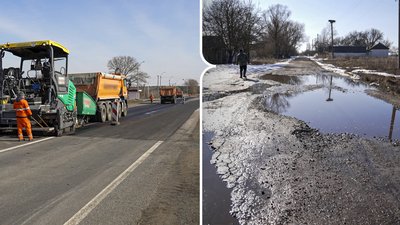 На Чернігівщині немає грошей на поточний ремонт місцевих доріг