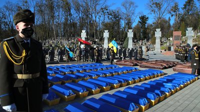 У Львові перепоховали останки жертв політичних репресій