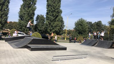 Скейт-парк відкрили в Ужгороді Скейт-парк відкрили в Ужгороді