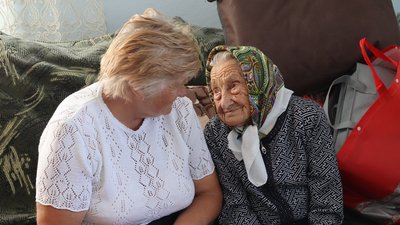 софія кікта, козівська громада, село криве, найстарша жителька, 100 років, тернопільщина