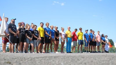 На Херсонщині підняли прапори з нагоди відкриття Олімпійських ігор у Токіо На Херсонщині підняли прапори з нагоди відкриття Олімпійських ігор у Токіо