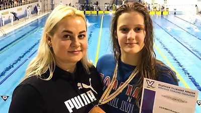 Кропивничанка стала призеркою чемпіонату України з плавання