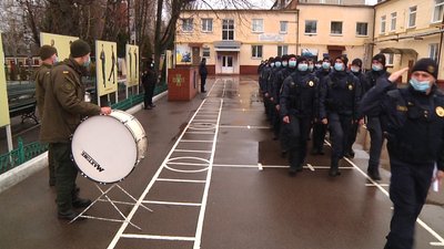 У Житомирі військова частина Нацгвардії перейшла на посилений режим служби У Житомирі військова частина Нацгвардії перейшла на посилений режим служби