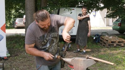 Ковальське мистецтво на фестивалі "Культура, кована у вогні" Ковальське мистецтво на фестивалі "Культура, кована у вогні"