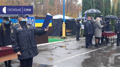 У Сумах 75 курсантів склали Присягу працівника поліції У Сумах 75 курсантів склали Присягу працівника поліції