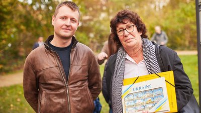 У Берліні відкрили парк, названий на честь Харкова: фоторепортаж У Берліні відкрили парк, названий на честь Харкова: фоторепортаж