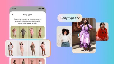 Обирай не тільки категорію, а й тип фігури: Pinterest тестує нову функцію у застосунку
