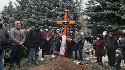 Геннадія Кернеса поховали у Харкові — фоторепортаж Геннадія Кернеса поховали у Харкові — фоторепортаж