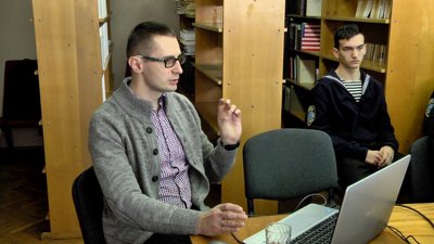 Дослідник Юрій Капарулін розповів любителям історії про Голокост у Херсоні