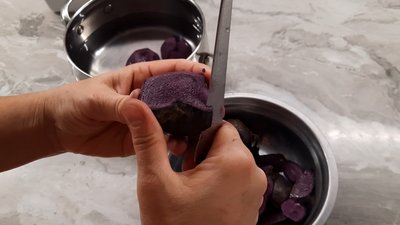 фіолетова картопля, як готувати фіолетову картоплю