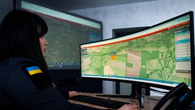 Завдяки онлайн-мапі рятувальники отримали змогу оперативно реагувати на загоряння