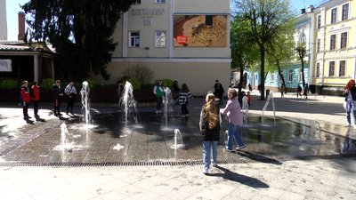 У Житомирі стартував сезон фонтанів У Житомирі стартував сезон фонтанів