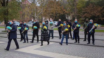 У Херсоні відбулись заходи до Дня гідності та свободи