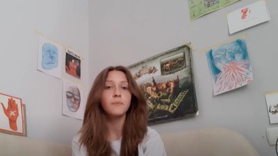 Учасниця акції Анастасія Джулінська Учасниця акції Анастасія Джулінська