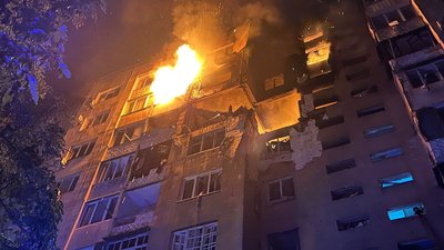 атака РФ на Одесу 3 липня 2025 рік, ДСНС Одещини, пожежа
