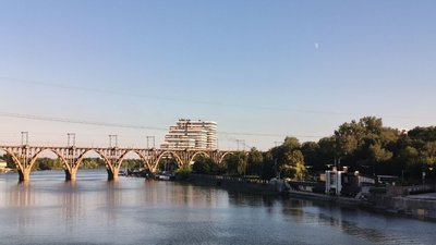 Мерефо-Херсонський міст, Набережна, Дніпро