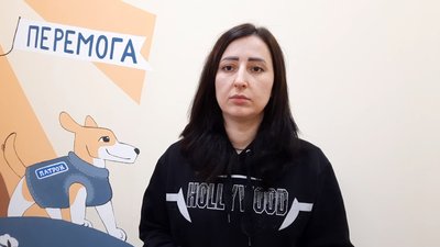 Волонтерка Наталія Кошай з Хмельницького Волонтерка Наталія Кошай з Хмельницького