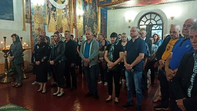 У Житомирі попрощалися з військовослужбовцем Олегом Тіщенком, який загинув, виконуючи бойове завдання на Донеччині