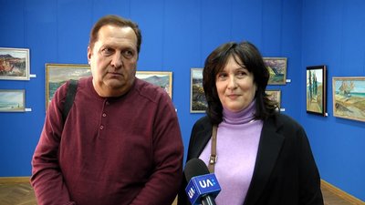 У Житомирі презентували виставку кримських пейзажів У Житомирі презентували виставку кримських пейзажів