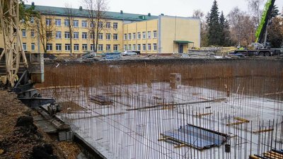Будівництво підземної школи у Лозівському ліцеї №10