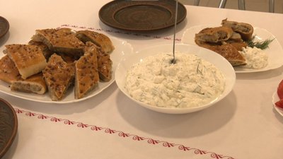 Варіант подачі Яворівського пирога Варіант подачі Яворівського пирога