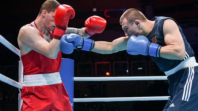 Українець Хижняк переміг чемпіона світу з Росії у фіналі олімпійської кваліфікації: відео бою