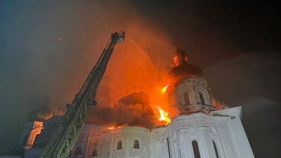 Російська армія завдала удару по Києво-Печерській лаврі