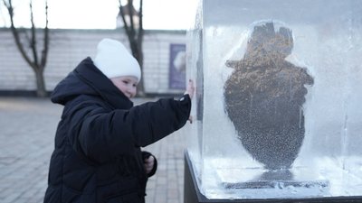 Серце, сховане у крижаній брилі