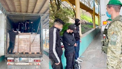 У порту на Одещині затримали трьох нелегалів, які ховалися у причепі – ДПСУ