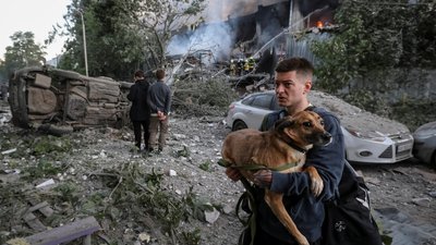 Наслідки удару по Києву