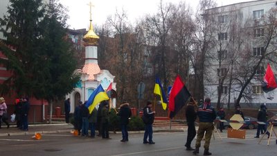 Акцію "Стоп судочванство" влаштували перед Сумською обласною прокуратурою Акцію "Стоп судочванство" влаштували перед Сумською обласною прокуратурою